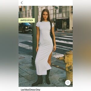 Lexi Maxi Dress Gray